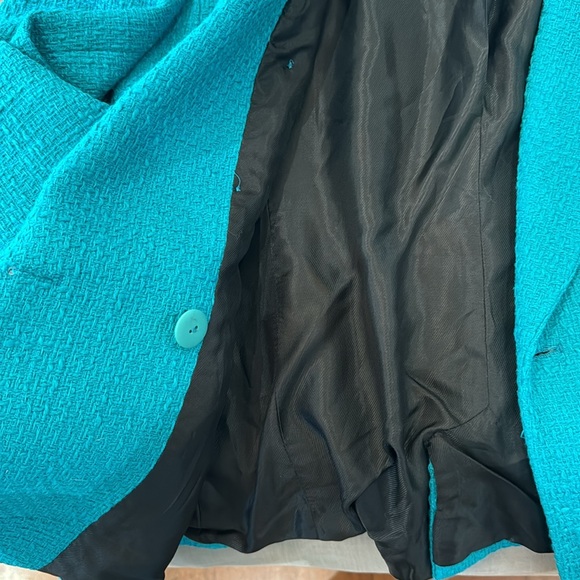 Zara tailored double breasted tweed blazer - Picture 5 of 8